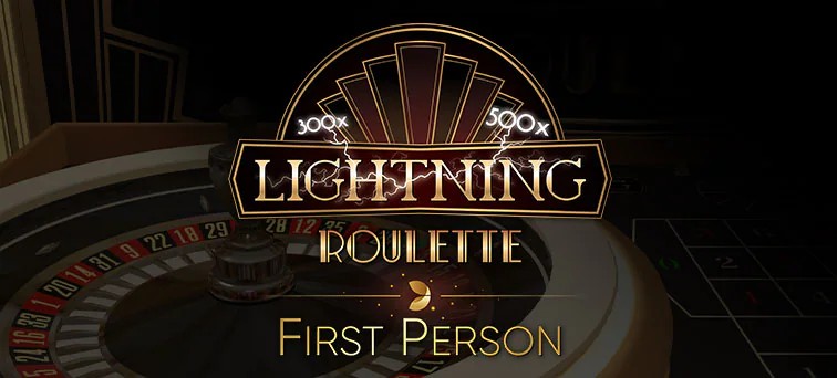 First Person Lightning Roulette slot icon by Evolution, available at TG777